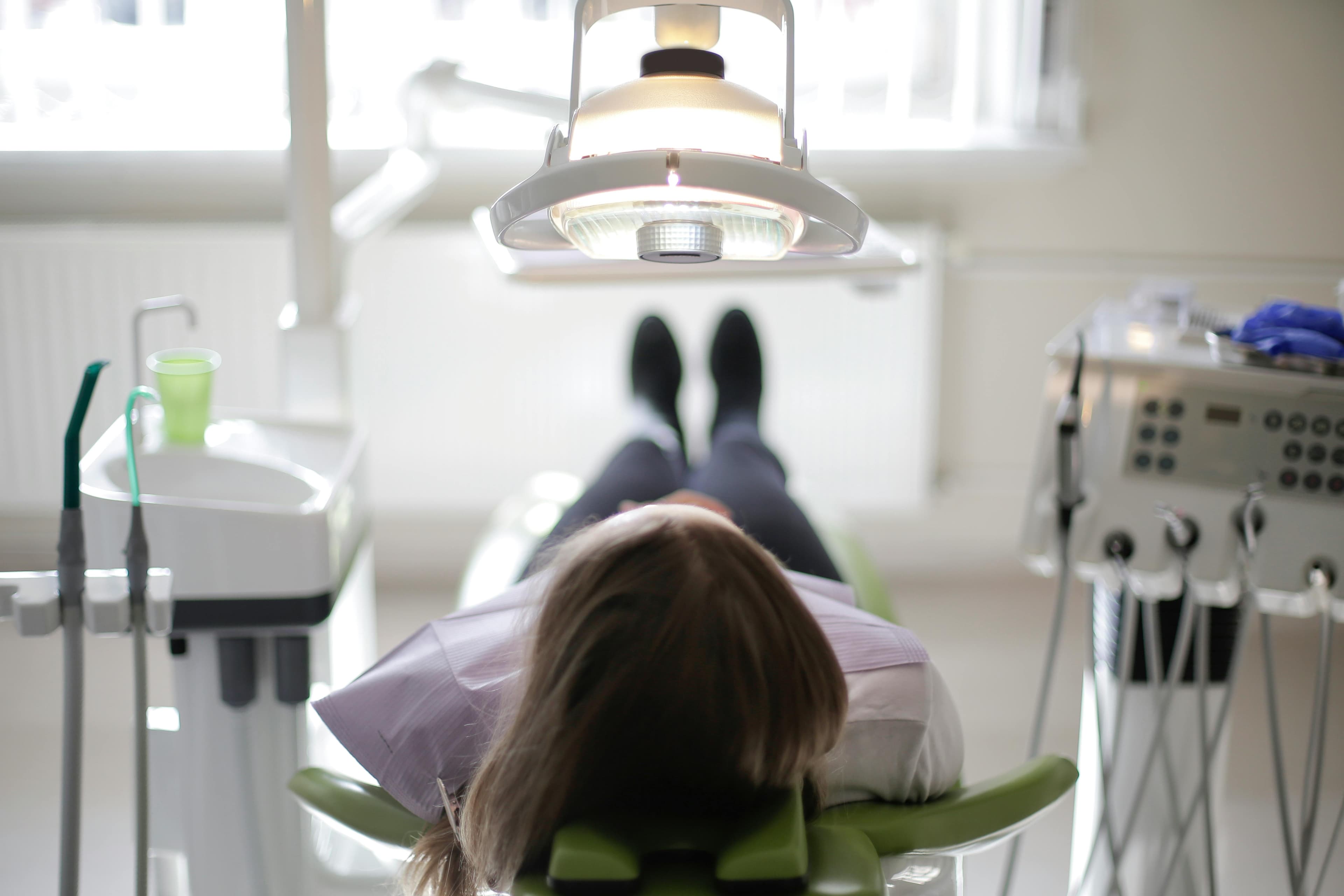 Relaxed patient receiving sedation dentistry at Agoura Dental Group in Agoura Hills, California